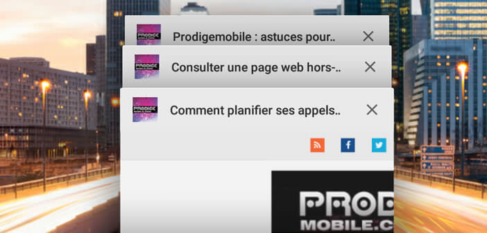 Gérer les onglets sur Chrome pour mobile