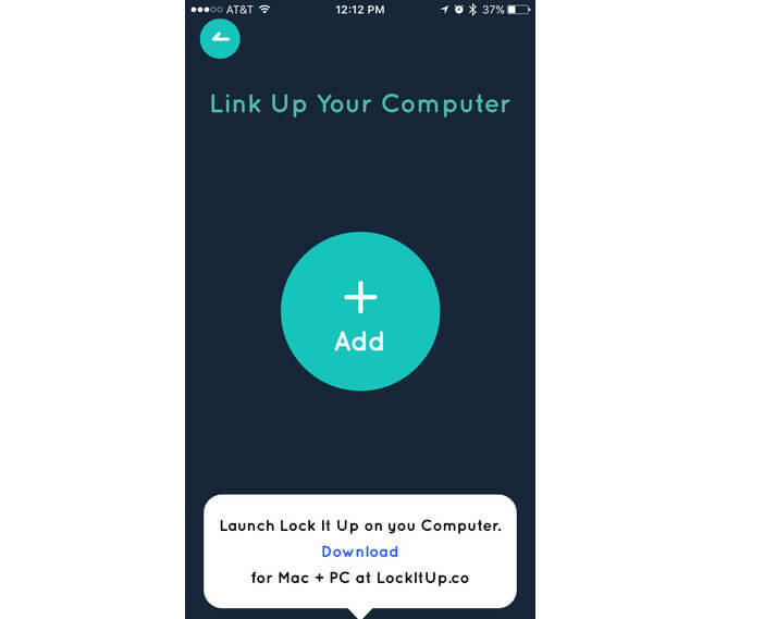 Ajouter un ordinateur à contrôler dans l'application Lockitup