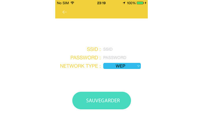 Ajouter les paramètres Wi-Fi de votre box dans l'application Weezee