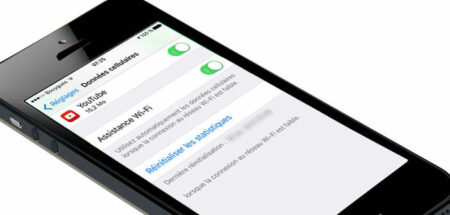 iPhone: Fonction Assistance Wi-Fi