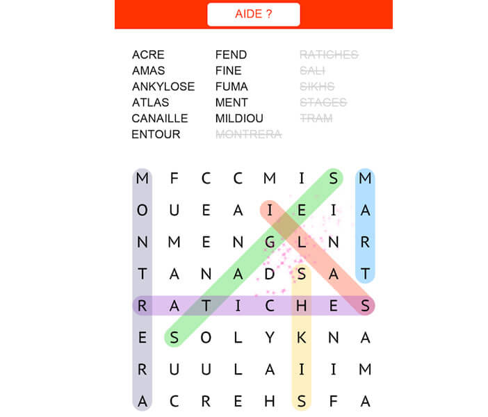 Jeux pour les amoureux de mots sur smartphone Android