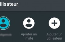 Utiliser le multi-utilisateurs sur un mobile Android Lollipop