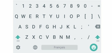 Ajouter un ligne de touches supplémentaires de chiffres sur Android