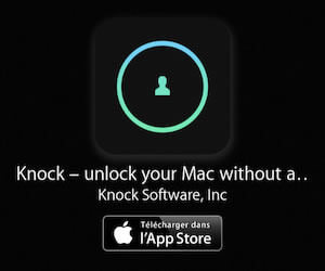 Application Knock pour Unlocker son Mac
