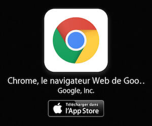 Télécharger le navigateur Chrome pour iPhone
