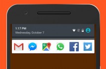 Ajouter des raccourcis dans la barre de notifications