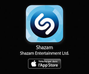 Application Shazam sur l'App Store d'Apple