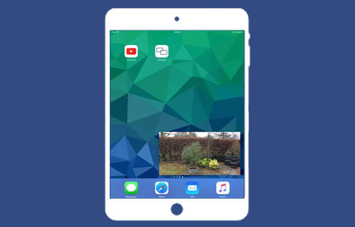 Vidéo YouTube en arrière-plan sur l'iPad