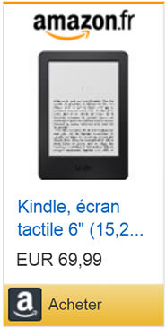 Liseuse Kindle de Amazon