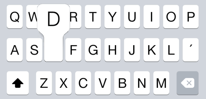Désactiver la fonction d'aperçu de caractères sur le clavier de l'iPhone