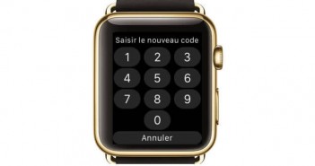 Activer le code de verrouillage de l'Apple Watch