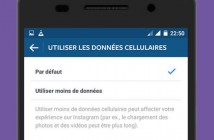 Activer l’économiseur de données sur Instagram