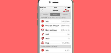 Suivre sa consommation mobile directement depuis un iPhone