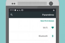 Activer le mode gaucher sur un smartphone Android