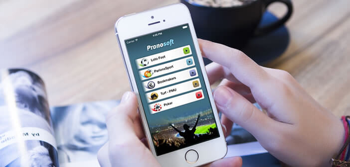 Application de paris sportifs Pronosoft