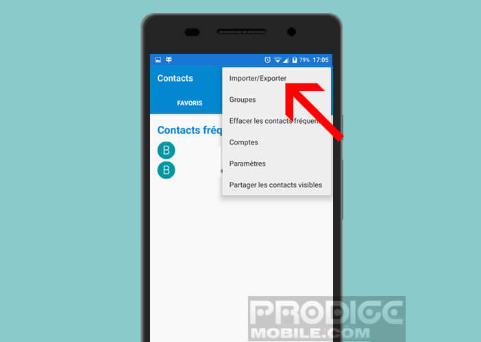 Sauvegarder les contacts de votre répertoire Android au format VCF