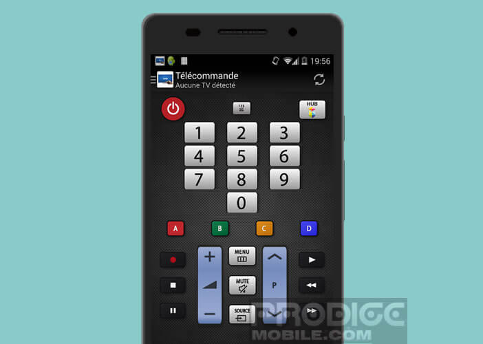 Contrôler une télévision Samsung depuis un smartphone