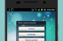 Forcer une appli à passer en mode paysage ou portrait