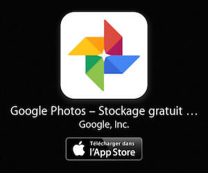 Installer l'application Google Photos pour iOs