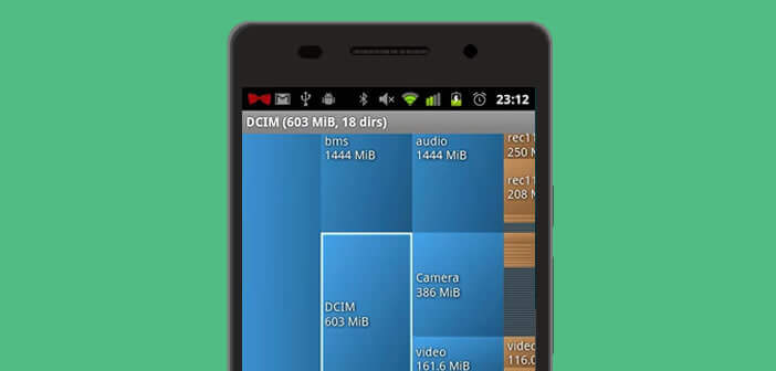 Identifier les fichiers volumineux stockés sur un mobile Android