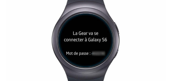 Mot de passe nécessaire à l'appairage du mobile avec la montre