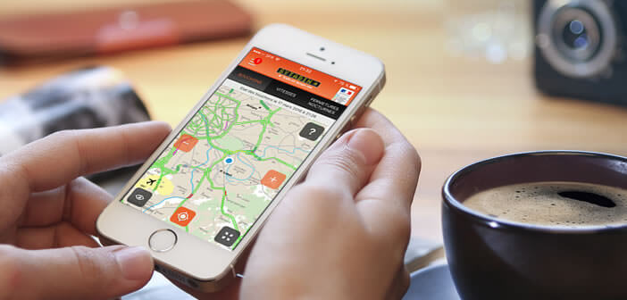 Application Sytadin pour connaître l'état du trafic routier