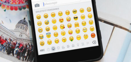 Insérer un emoji depuis le clavier de l'iPhone