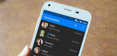 Modifier l'apparence de l'application SMS de votre mobile Android