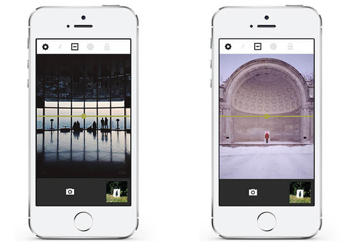 Prendre une photo depuis l'application VSCO Cam