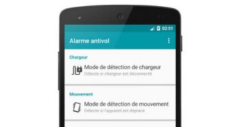 Installer et paramétrer une alarme antivol sur votre smartphone Android