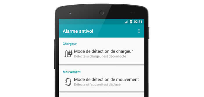 Installer et paramétrer une alarme antivol sur votre smartphone Android
