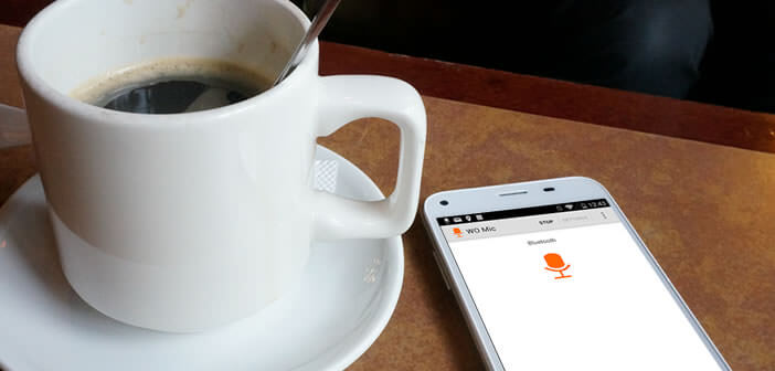 Utiliser votre mobile Android comme micro sans-fil
