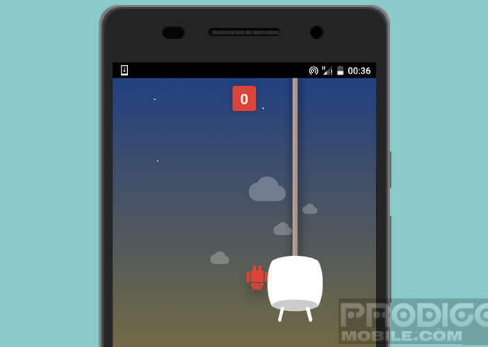 Android Marschmallow intègre un clone de Flappy Bird