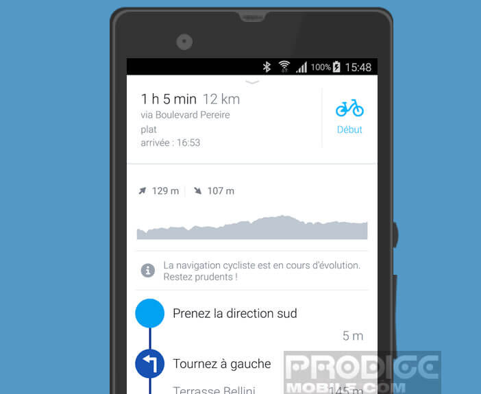 Nokia Here vous informe grâce à un système de guidage vocal