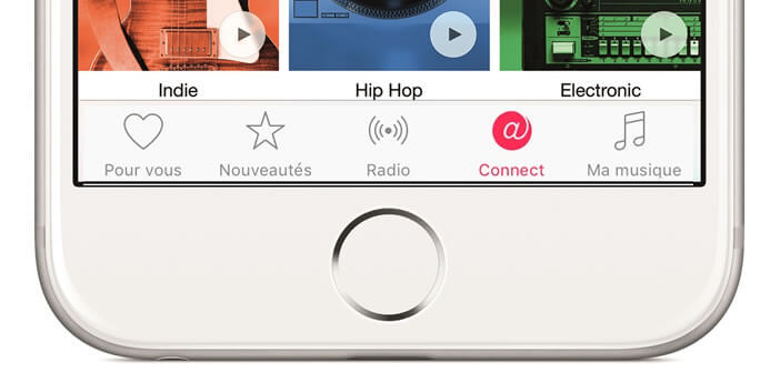 Alléger l'interface de l'application Musique