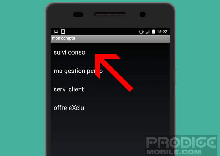 Suivi consommation mobile via les outils SIM