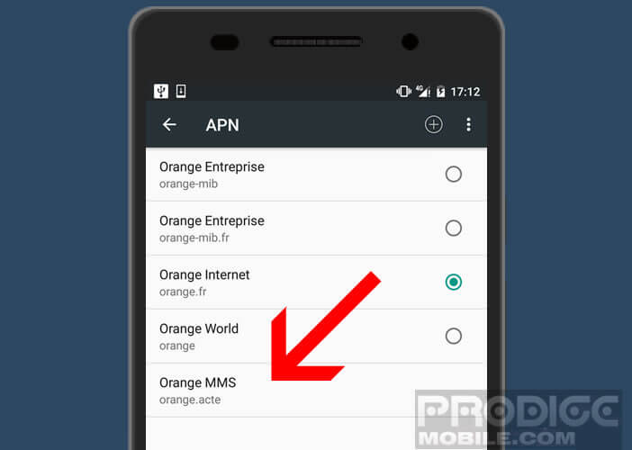 Lire et réceptionner les MMS sur un mobile avec un forfait Orange