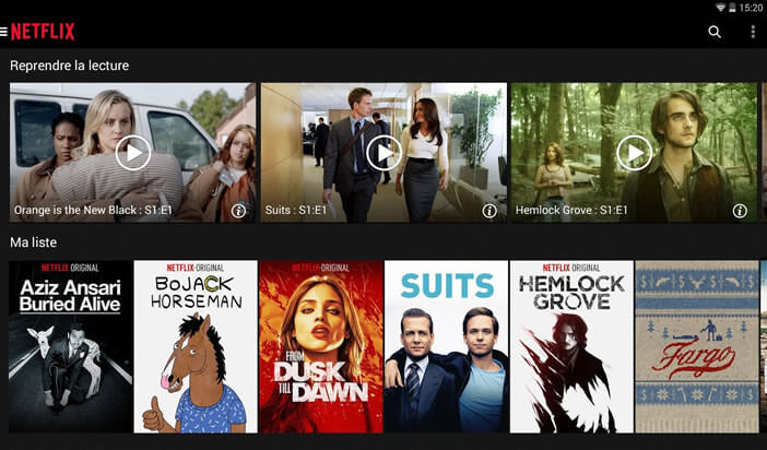 Le service de streaming de Netflix est le plus connu