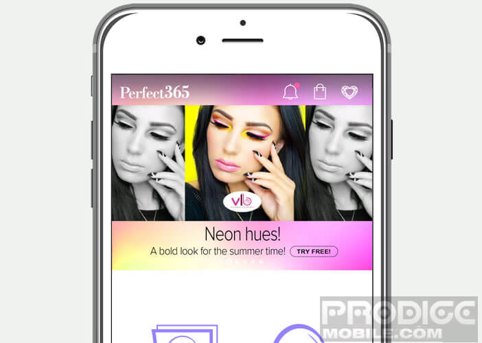 Perfect365 est une application de relooking pour les mobiles Apple