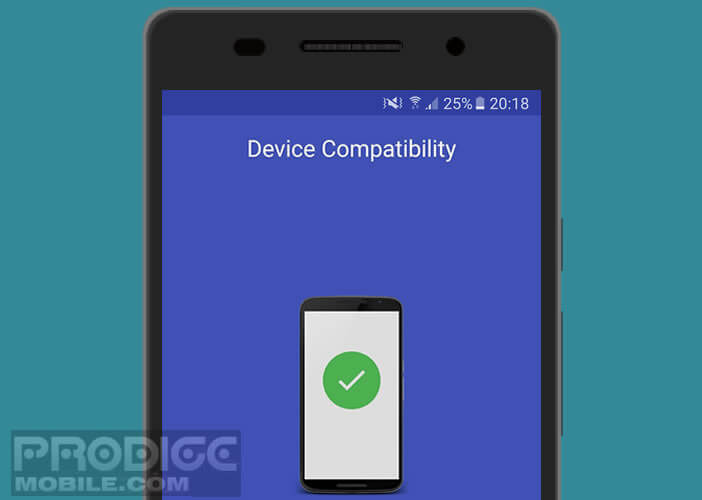 Vérifier si votre mobile est compatible avec FingerSecurity