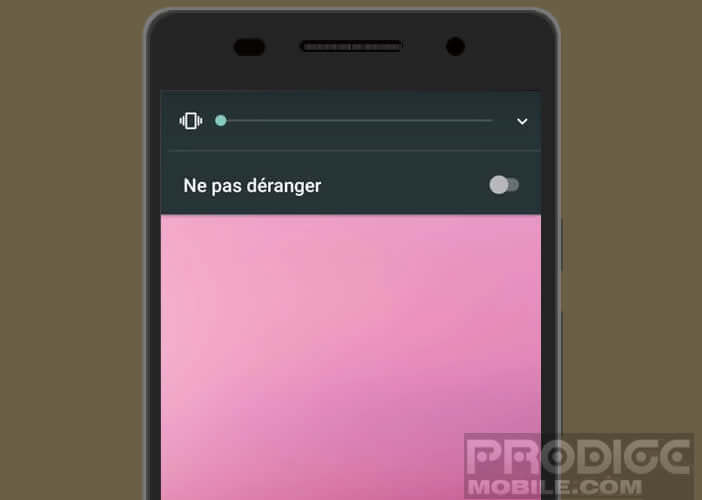 Disparition de l'icône Ne pas déranger du menu volume d'Android Nougat