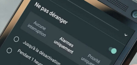 Activer l'option Ne pas déranger dans Android Nougat 7