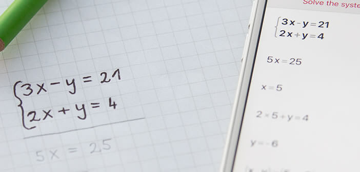 PhotoMath vous aide à résoudre vos problèmes de maths