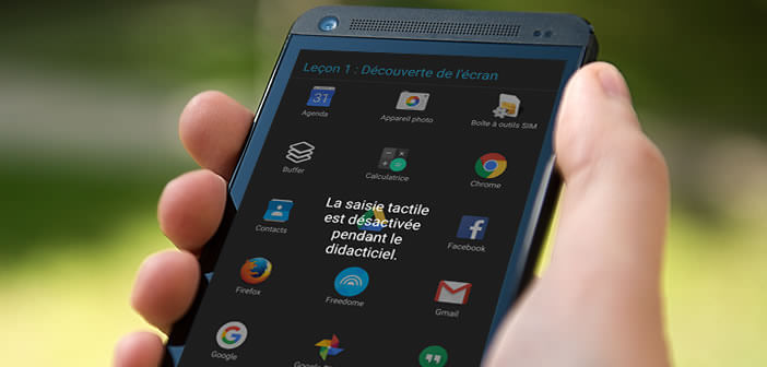 TalkBack est une application pour aider les malvoyants à se servir de leur mobile