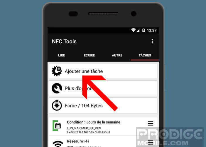 Automatiser des actions répétitives sur un mobile Android