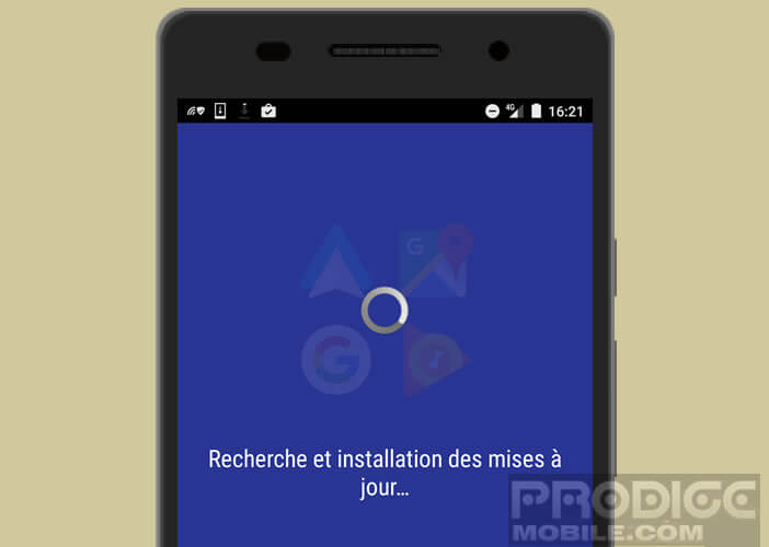 Les applications nécessitent d'être mise à jour pour fonctionner avec Android Auto