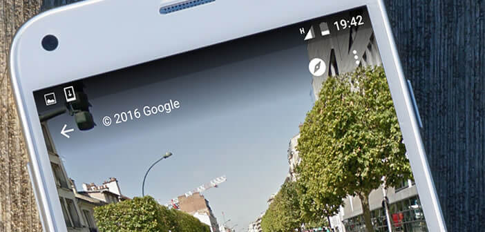 Se repérer en ville grâce à Street View pour Android