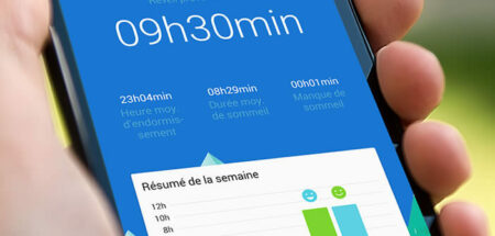 Application sommeil pour smartphone Android pour lutter contre l'insomnie