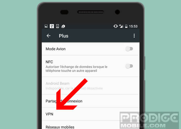 Configurer une connexion VPN sur Android