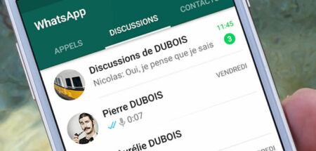 Empêcher l'envoi d'une confirmation de lecture sur WhatsApp